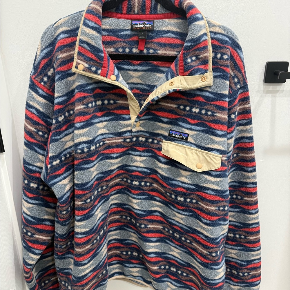 2022 Patagonia Men’s Synchilla Snap T-Fleece Pullover